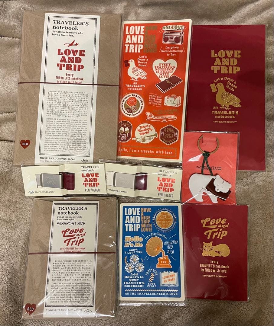 トラベラーズノート LOVE AND TRIP 2026 新春くじ リフィル