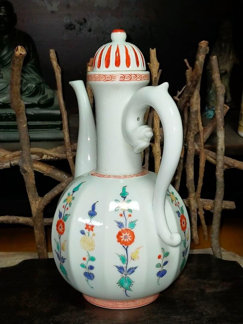 ♥人間国宝♥　13代　♥酒井田柿右衛門♥　水差し　水注ぎ　注水