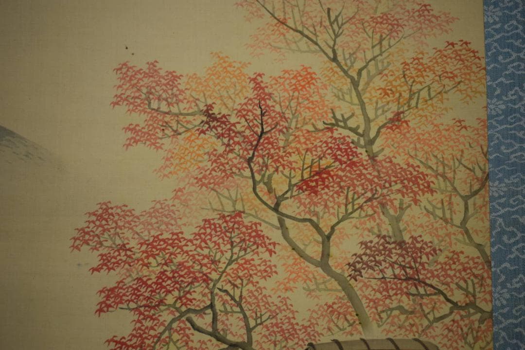 真作/孝敬/吉村孝敬/円山応挙の弟子/布袋屋掛軸HH-497