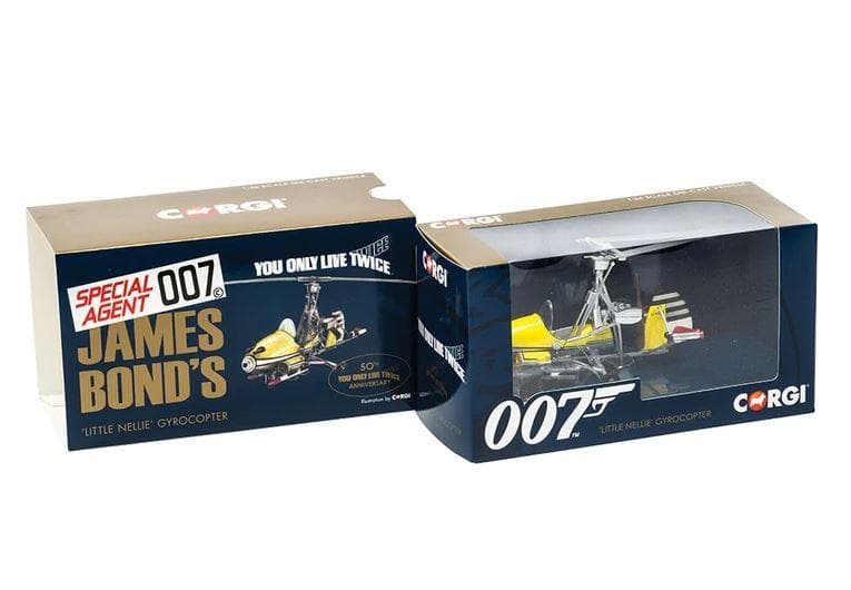 ００７は二度死ぬ リトルネリー ジャイロコプター モデル Corgi 正規品