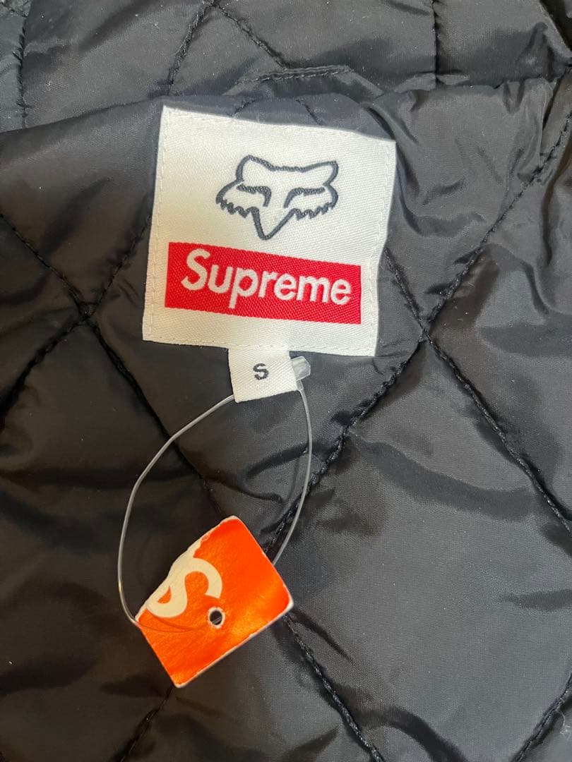 ジャケット・アウター supreme honda fox racingpuffyzipupjacket