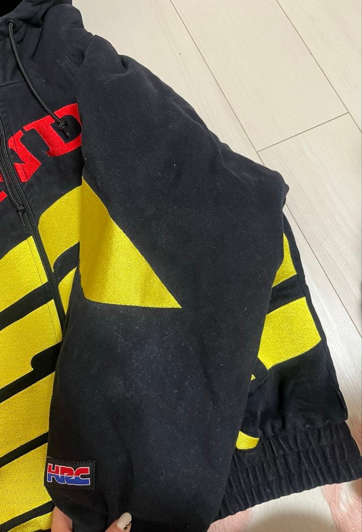 ジャケット・アウター supreme honda fox racingpuffyzipupjacket