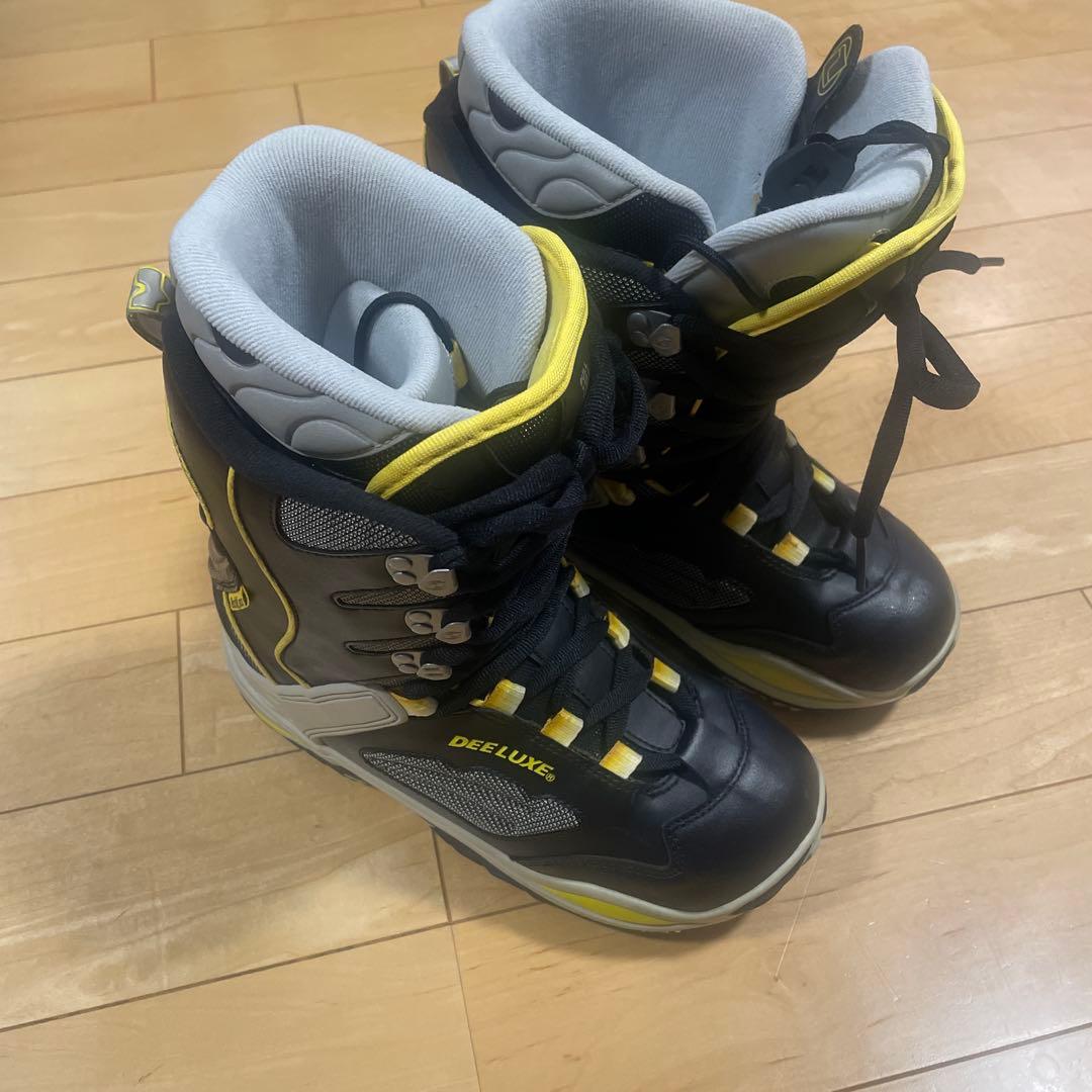 DEELUXE スノーボードブーツ ブラック/イエロー