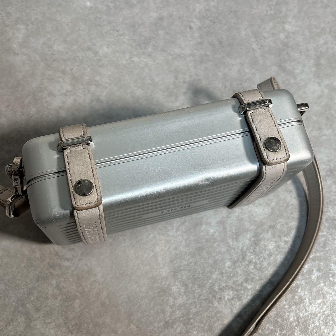 Dior × Rimowa コラボ　パーソナル アルミ ショルダーバッグ