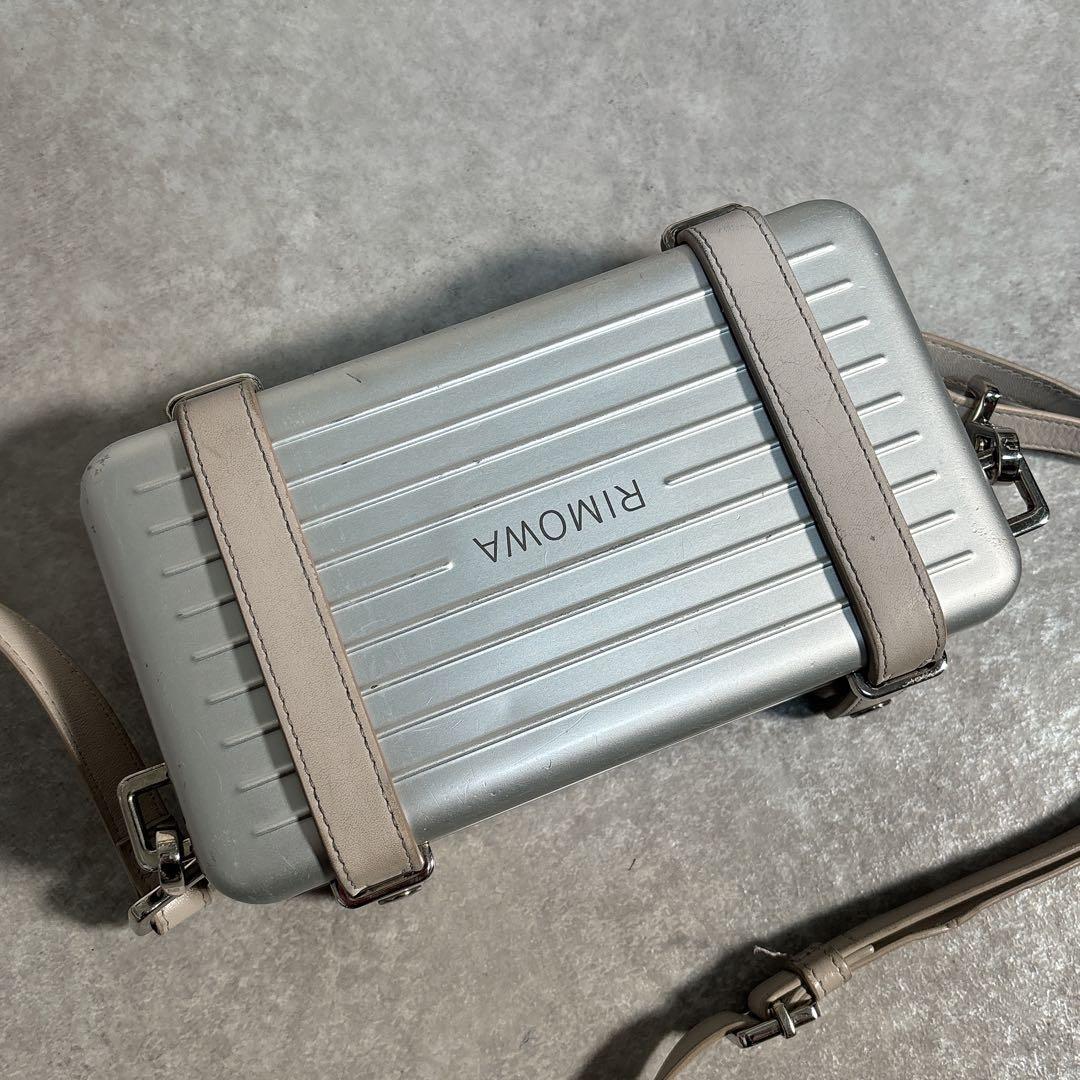 Dior × Rimowa コラボ　パーソナル アルミ ショルダーバッグ
