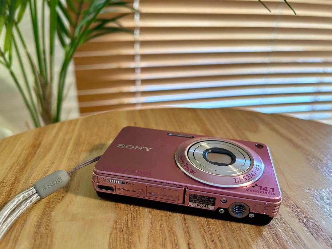 超美品 SONY Cyber-shot DSC-W350 ピンク動作確認済