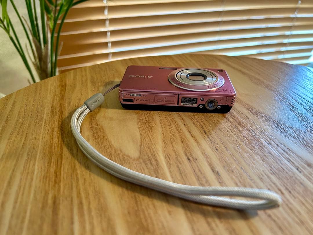 超美品 SONY Cyber-shot DSC-W350 ピンク動作確認済