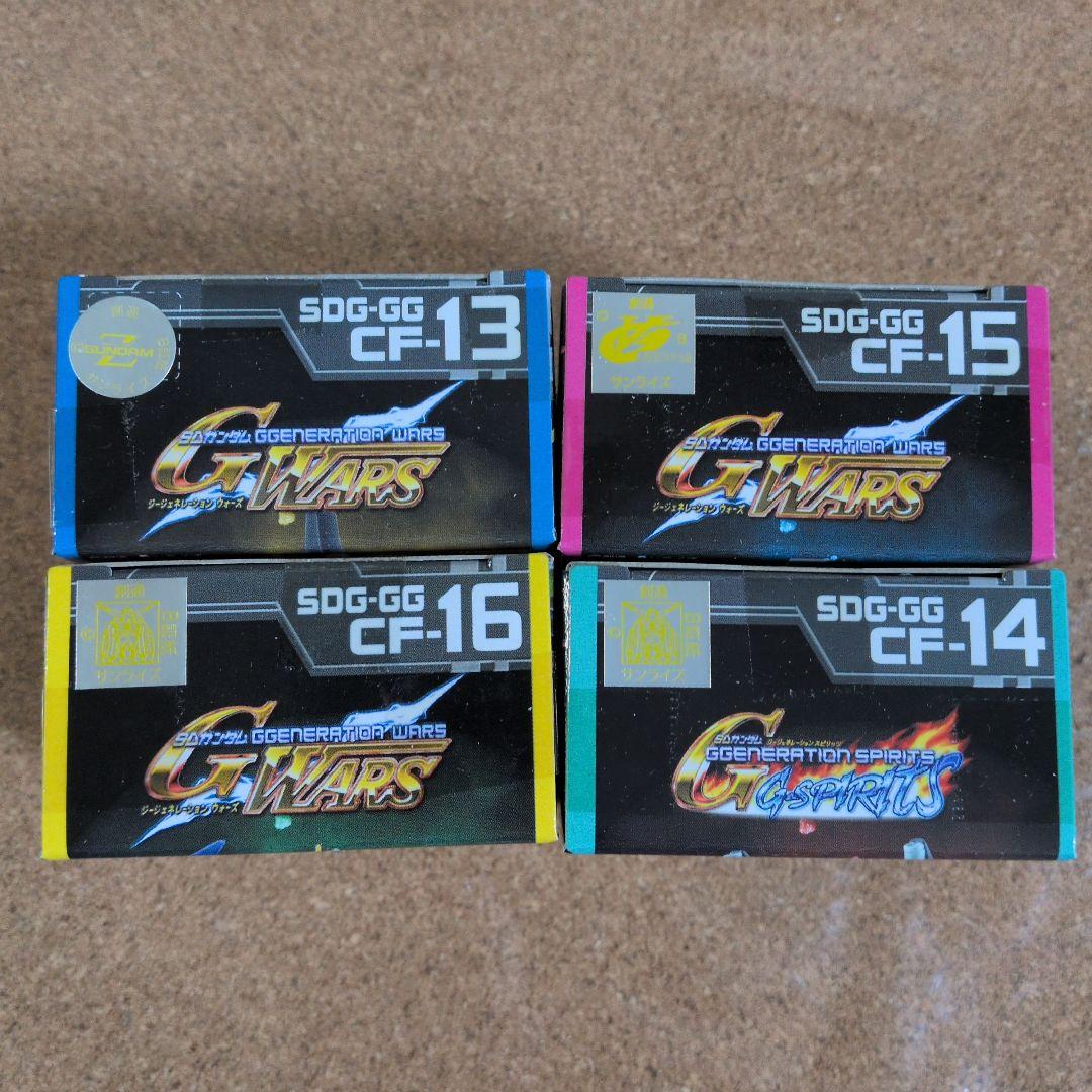 SDガンダム ジージェネレーション 組立式コレクタブルフィギュア4弾 全4種