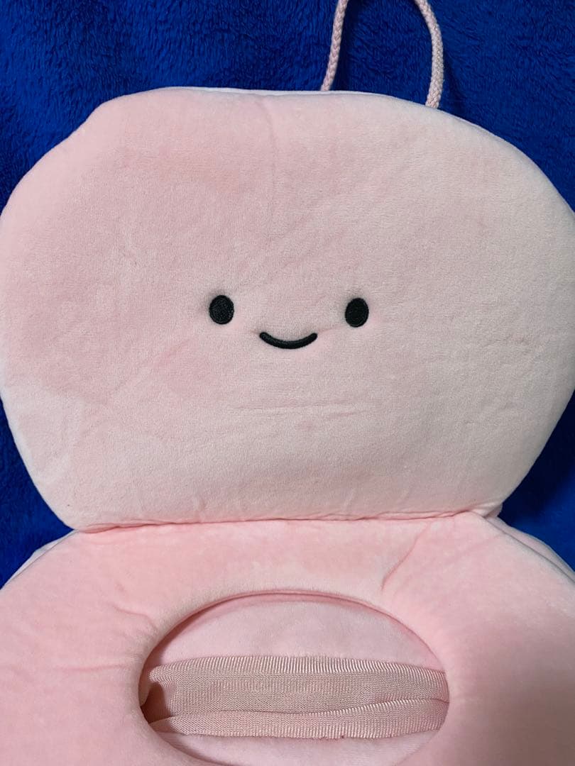 にっこりーノ スゴロクくじ 大当たり賞品 トイレのティッシュケース　ピンク