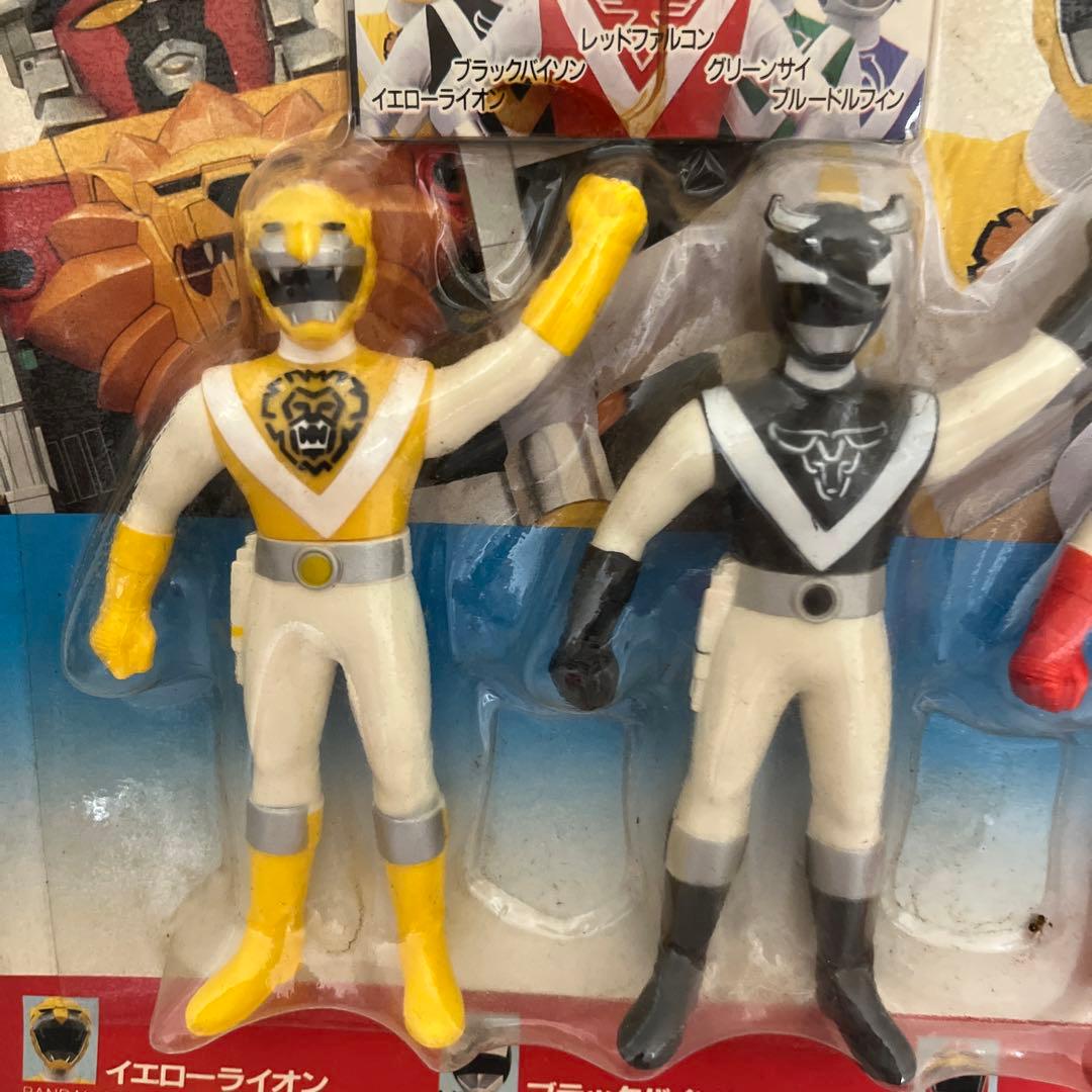 ⚠️デッドストック　超獣戦隊ライブマン　超獣ヒーローファイブセット