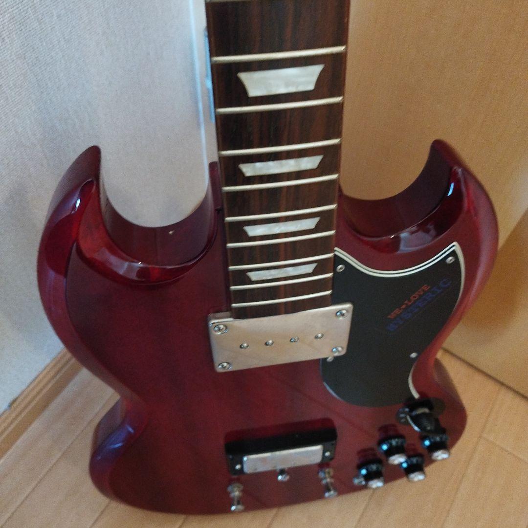 Epiphone SGスタイル エレキベース チェリーレッド