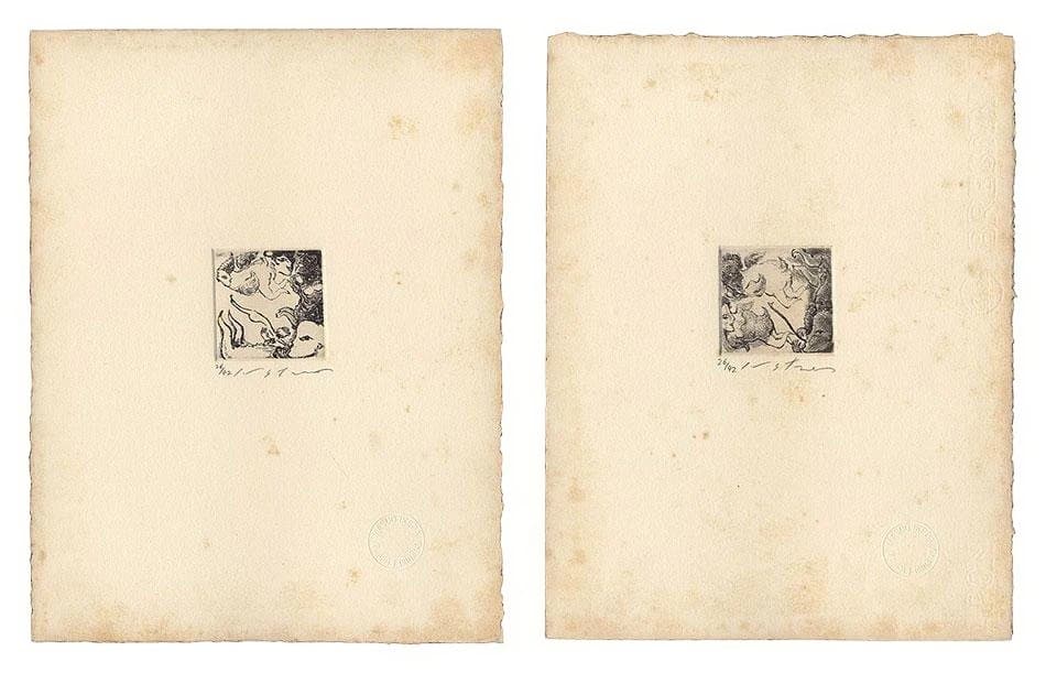 池田満寿夫 銅版画 サロメ