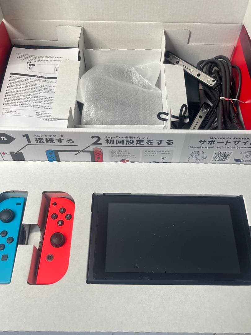 Nintendo Switch ネオンブルー ネオンレッド バッテリー強化版