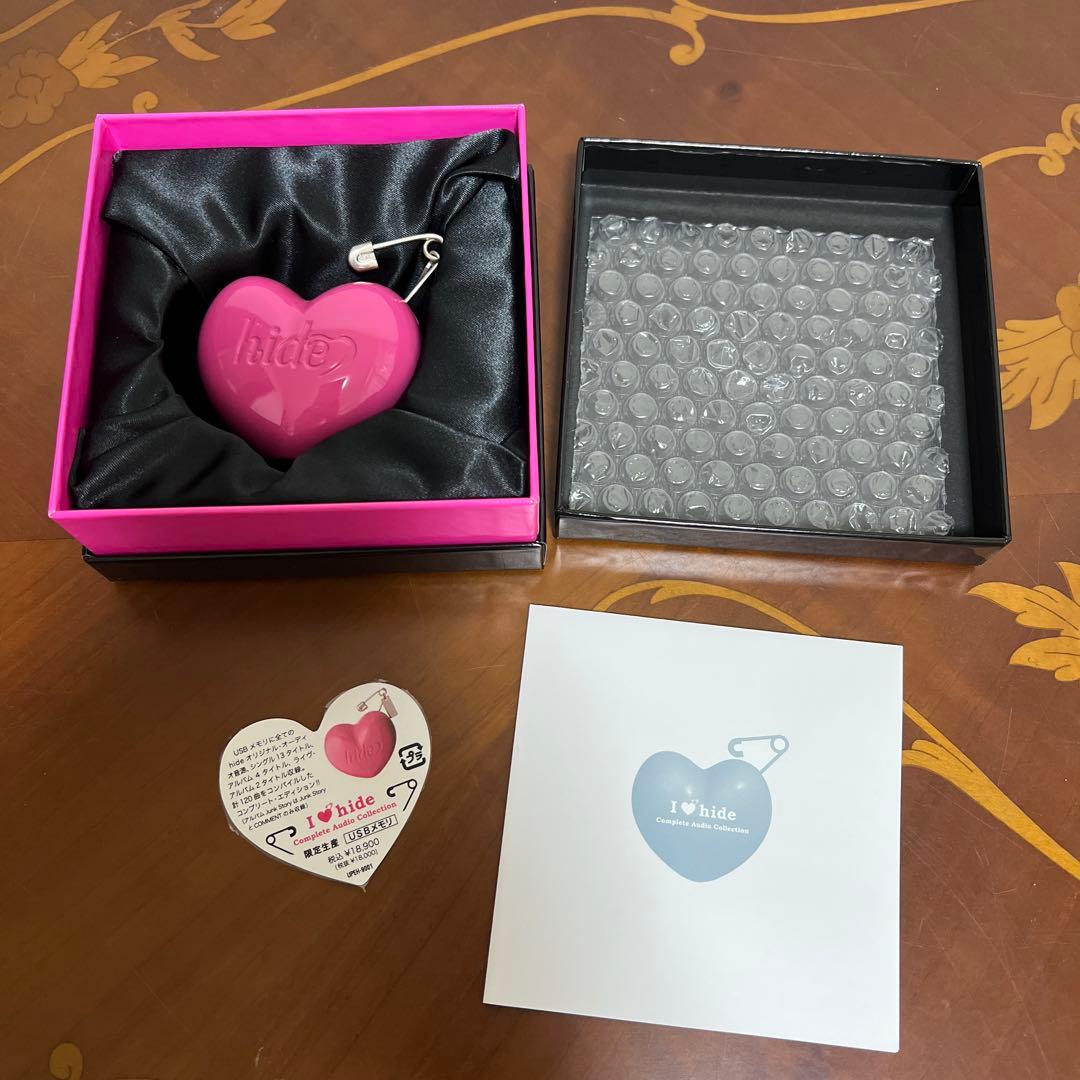 hide 限定生産 USB メモリー 120曲