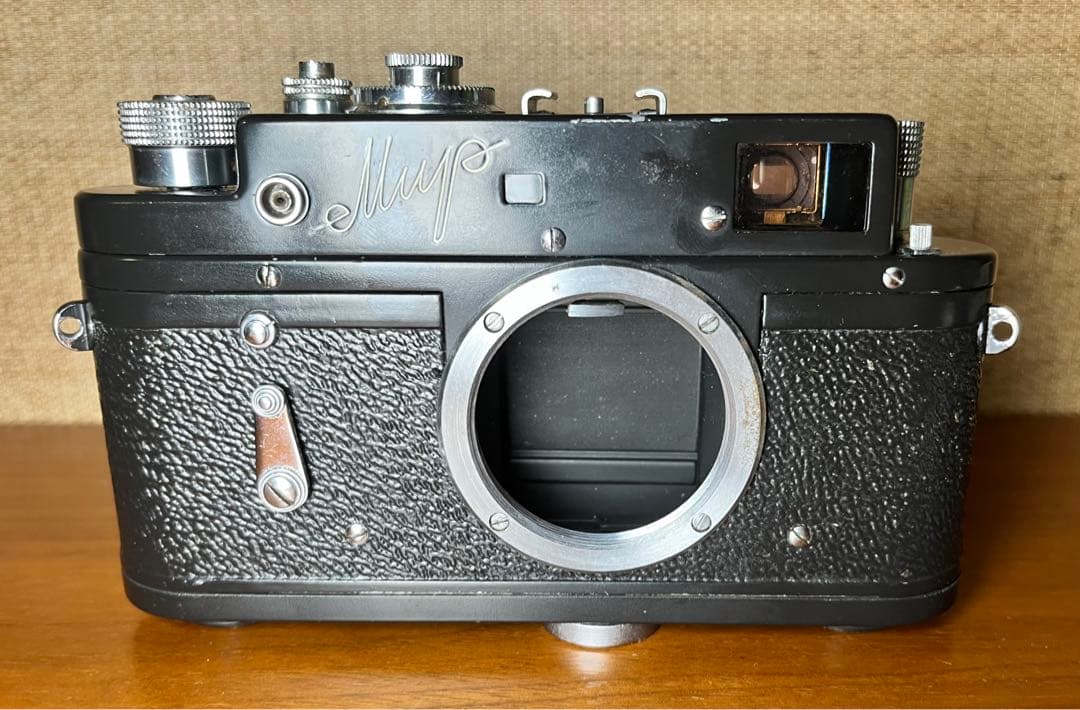 【希少なブラック】MIR ミール レンジファインダーカメラ
