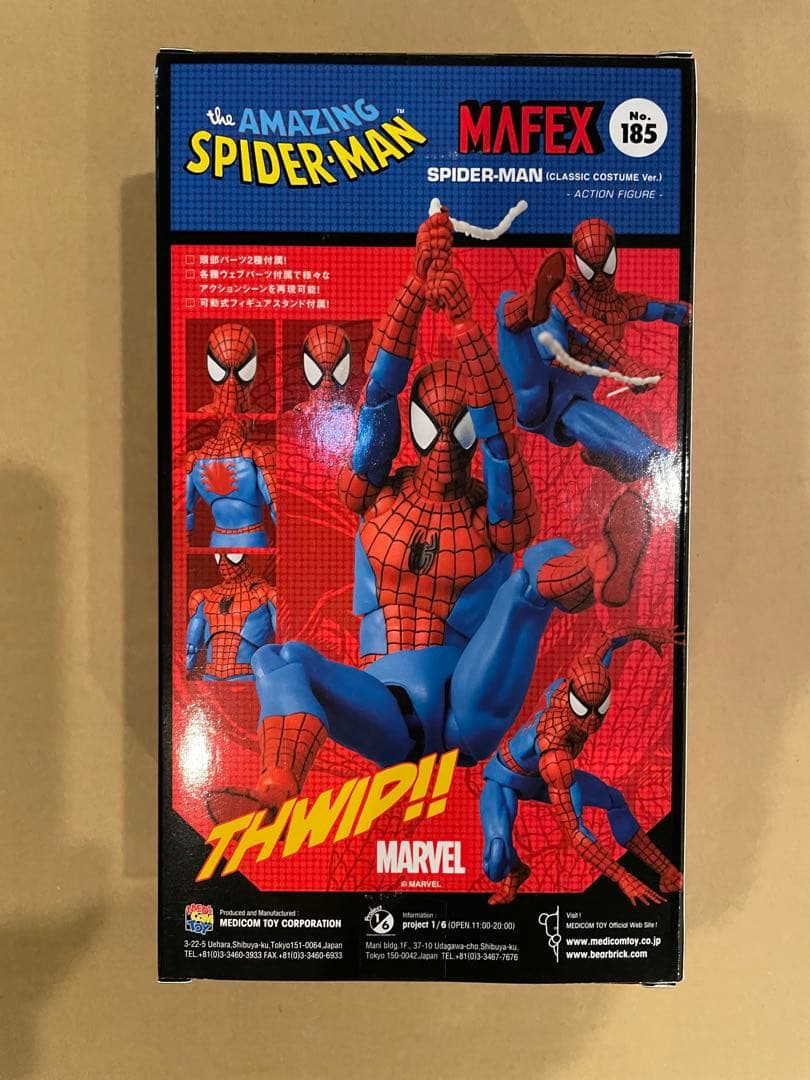 アメコミ MAFEX SPIDER-MAN CLASSIC COSTUME Ver. k