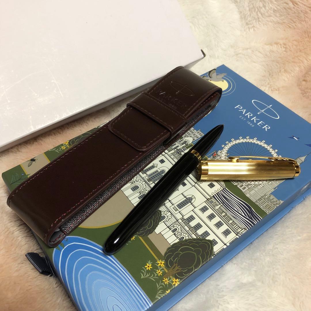 ☆新品 未使用 PARKER パーカー51 プレミアムライン 万年筆 ニブF☆