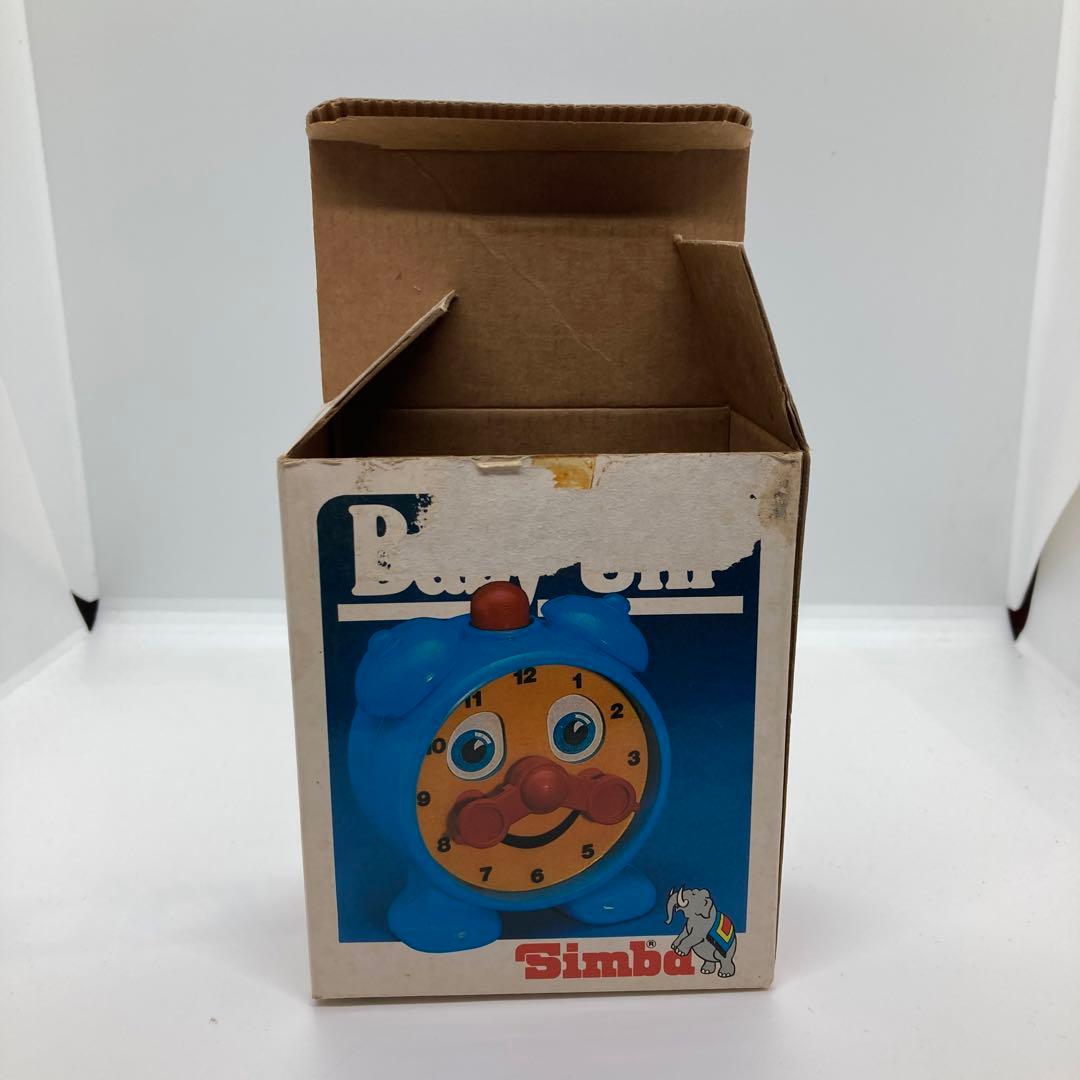 Simba Baby Uhr プラスチック トイ BLUE-BOX 1981