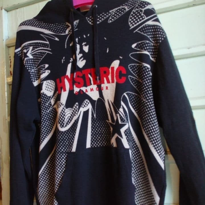 HYSTERIC GLAMOUR グラフィックパーカー L