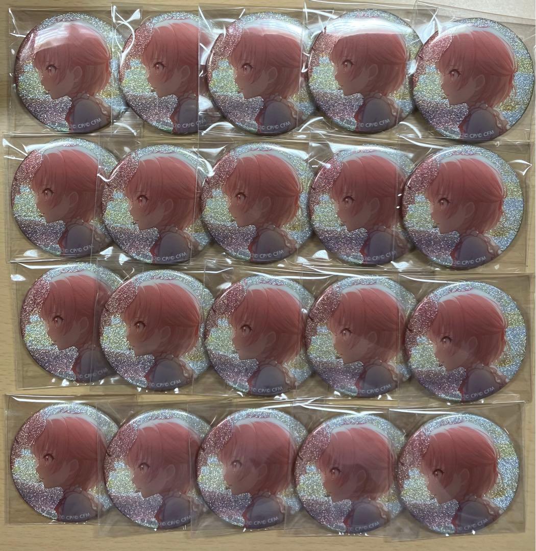 プロセカ 暁山瑞希 グリッター缶バッジ