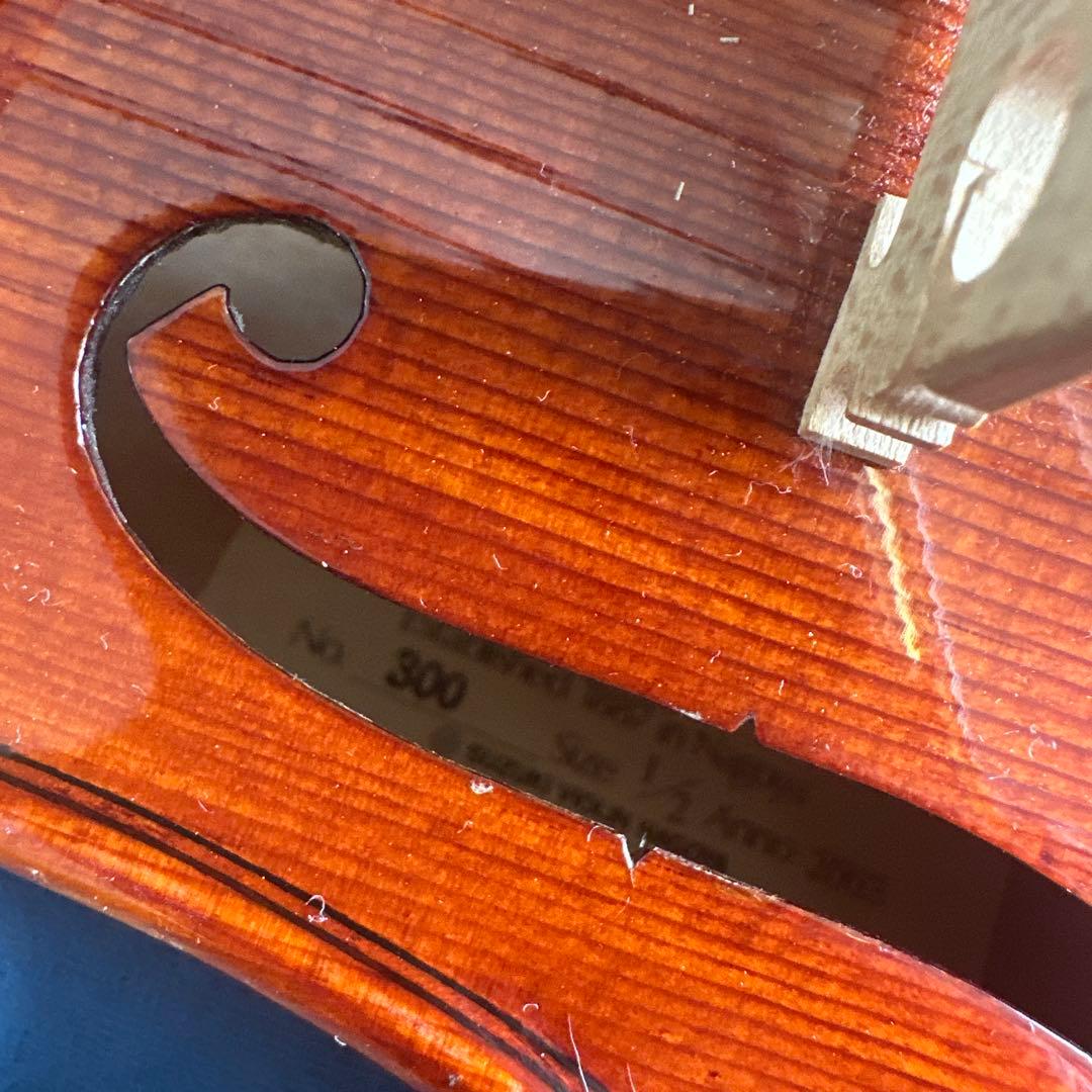 スズキ 1/2バイオリン GEWA製のケース付き