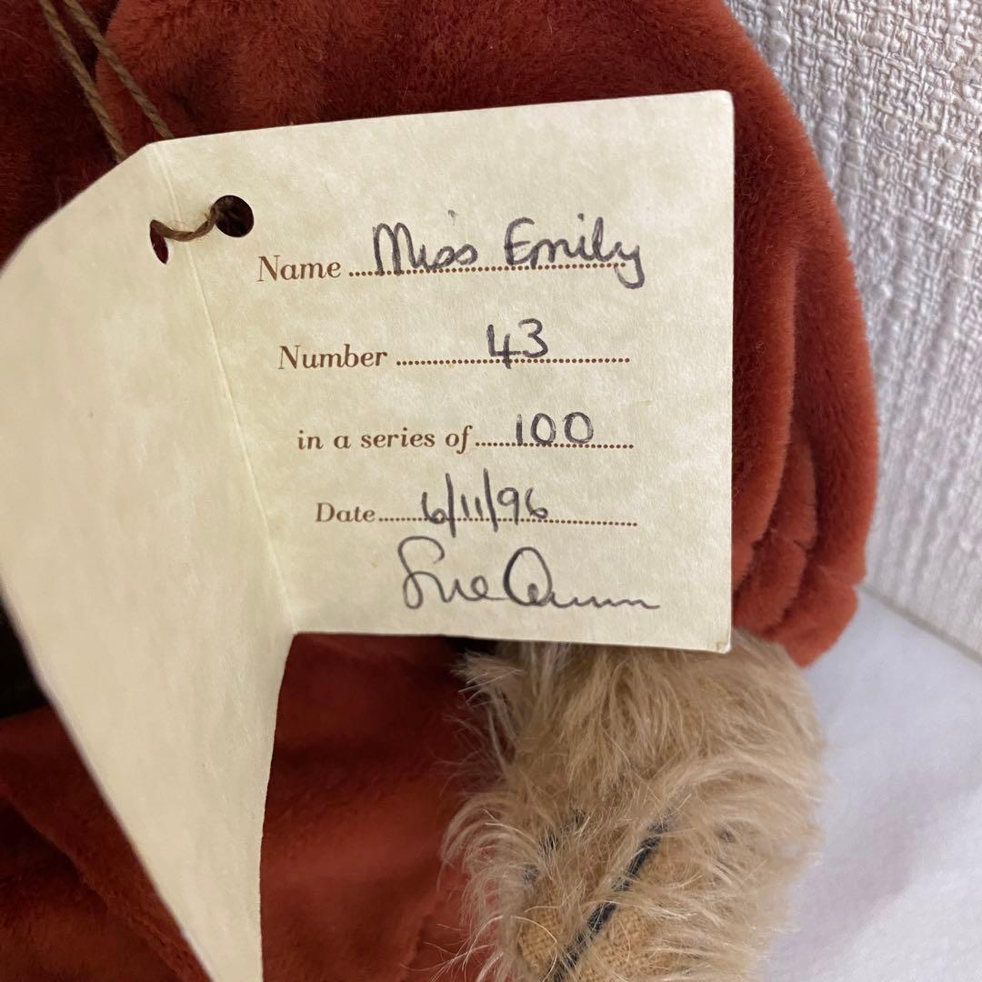 SUE QUINN スークィーン　テディベア 鳴くタイプ　no.7