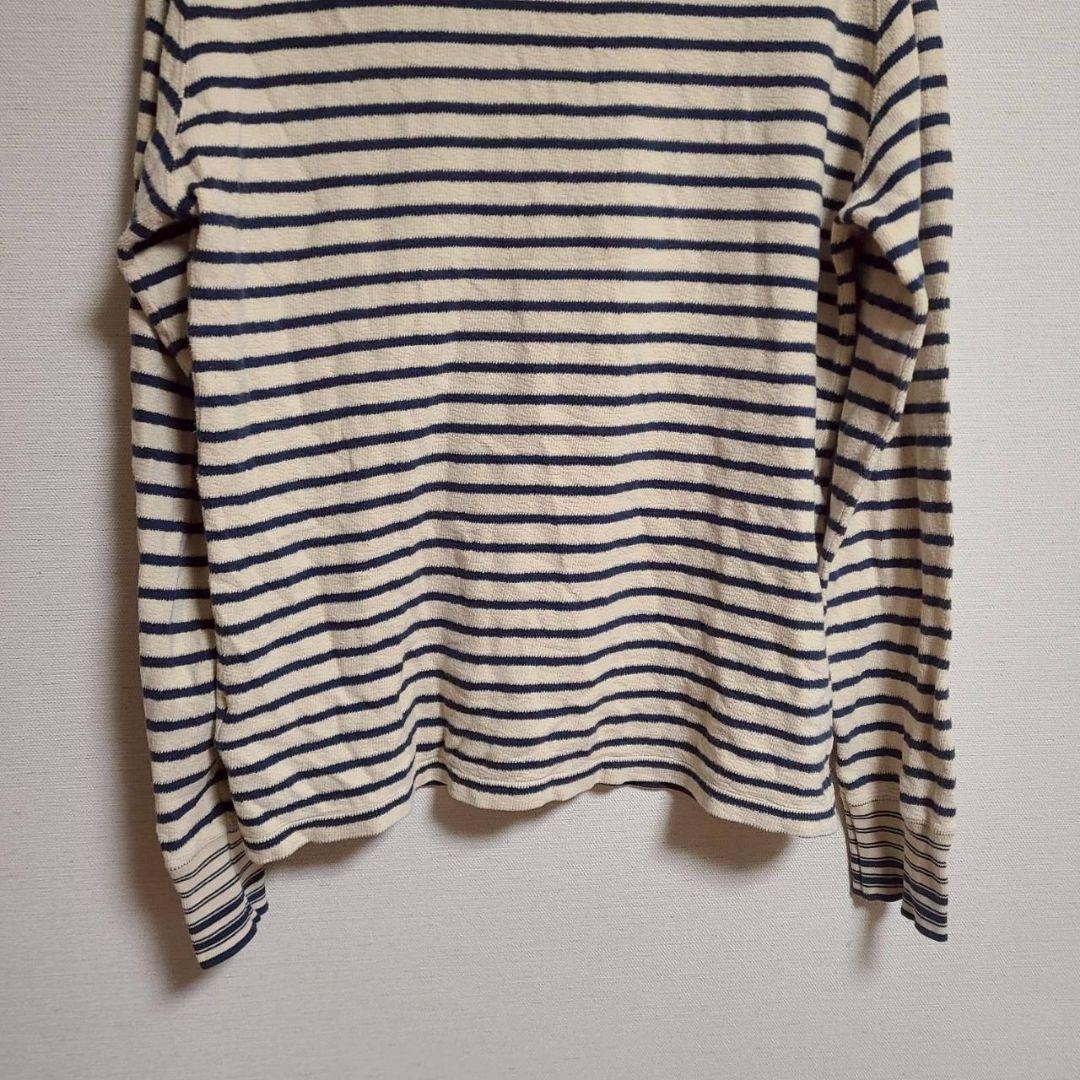 ダブルアールエル RRL ラルフローレン ボーダー Tシャツ 半袖 ロンT S