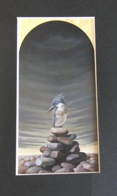 小澤一正、【日常】、希少な額装用画集より、新品額装付