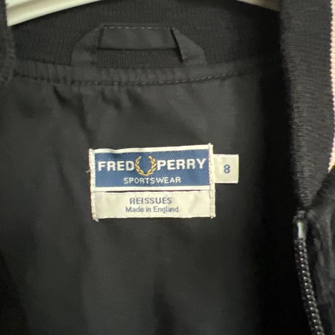 FRED PERRYイングランド製　ボンバージャケットブルゾン　フレッドペリー