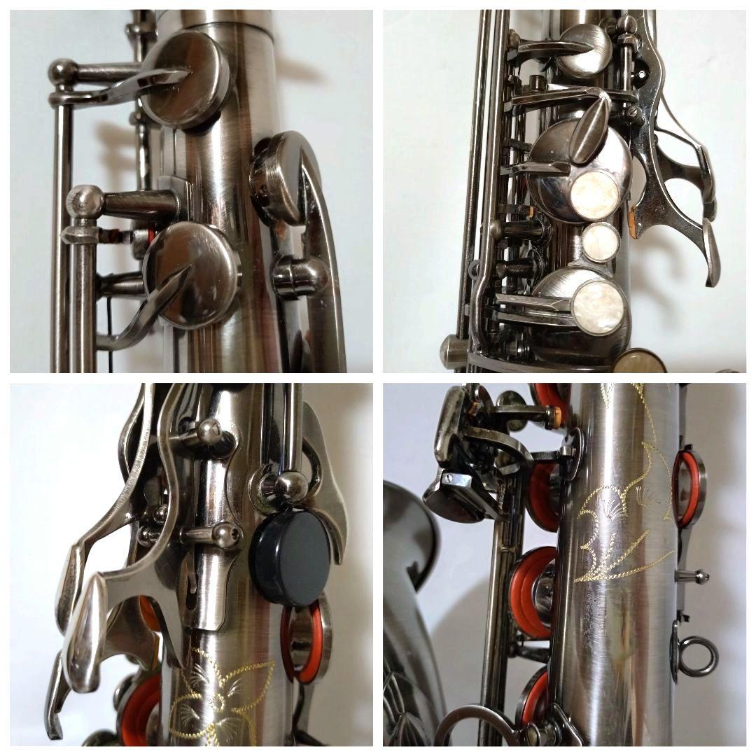 美品　J.Michael　テナーサックス　TN-1100GM　ガンメタ　彫刻