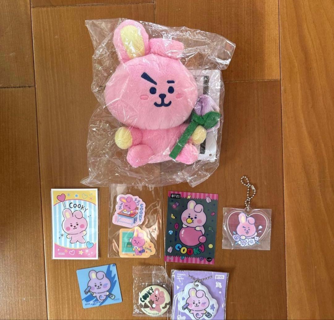 BTS BT21 COOKY JUNGKOOK ジョングク　クッキー　セット