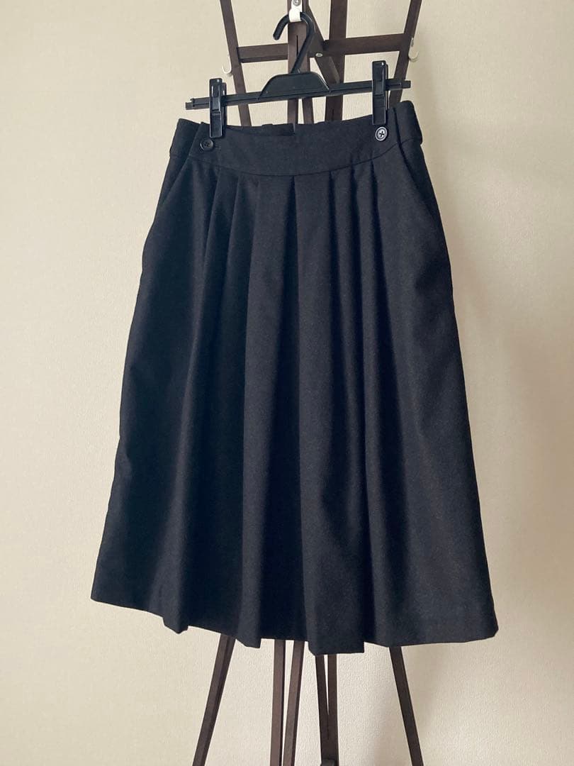 MARGARET HOWELL フランネル　FOX BROTERS　スカート