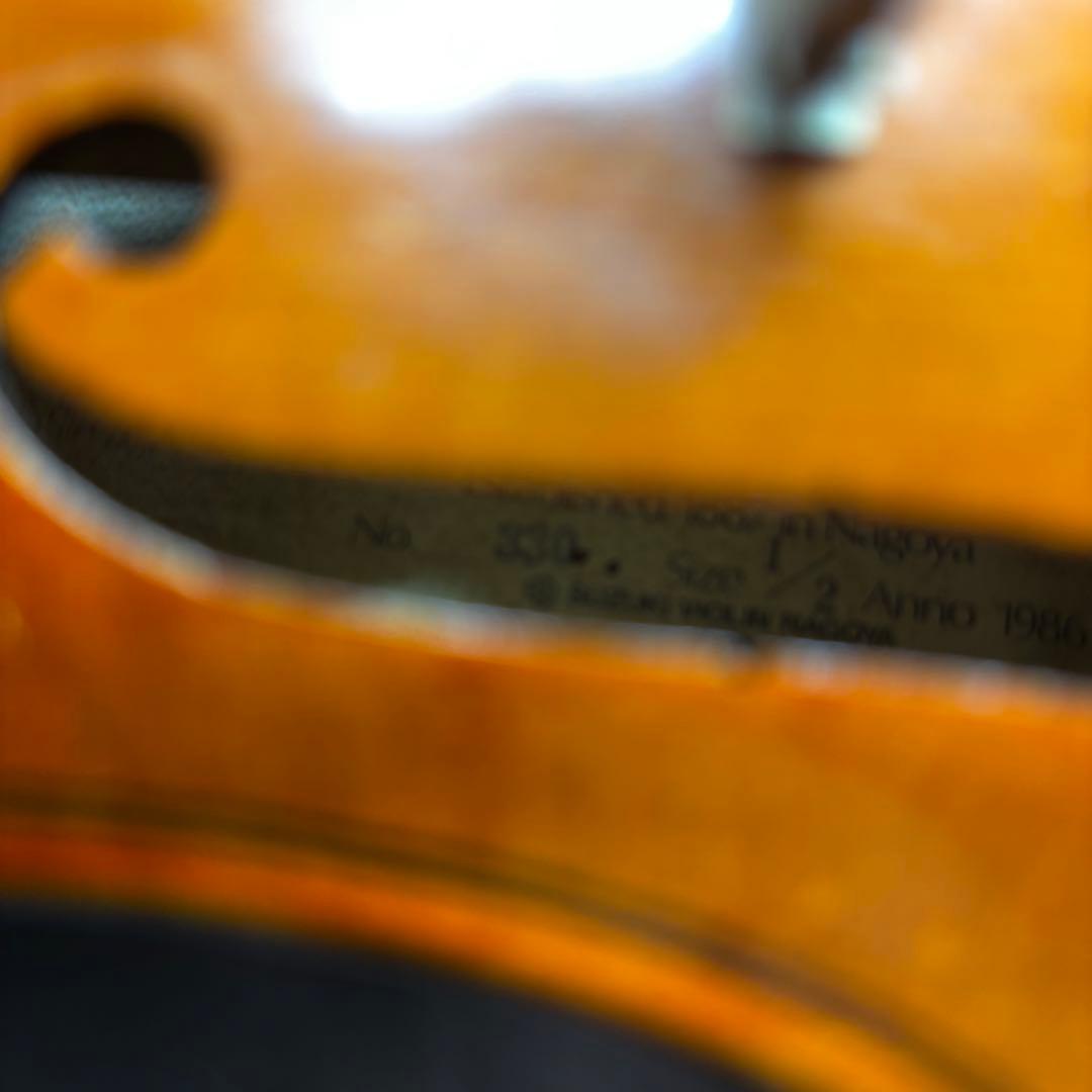 SUZUKI No.330 1/2サイズ 1986年製 バイオリン スズキ 鈴木