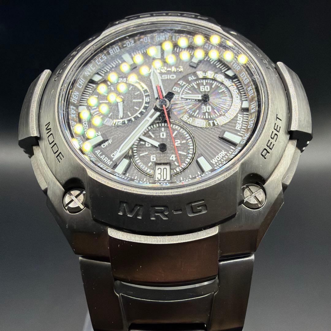 新品級✨CASIO MRG-8000B-1AJF Gショック ソーラー チタン