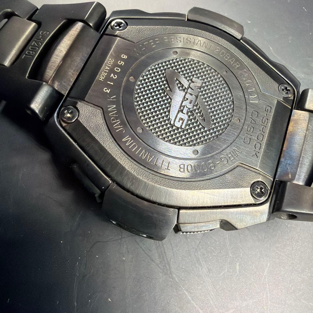 新品級✨CASIO MRG-8000B-1AJF Gショック ソーラー チタン