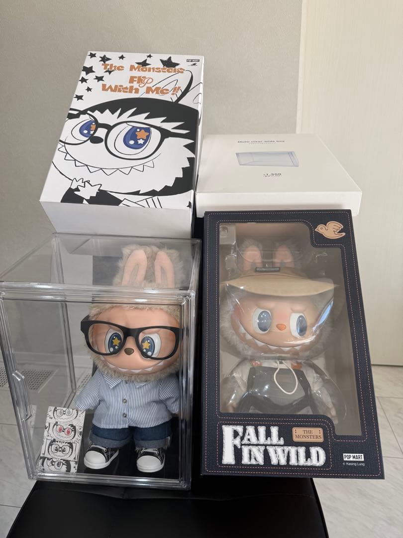 山﨑　Fall・Flip 2体セット+ショーケース