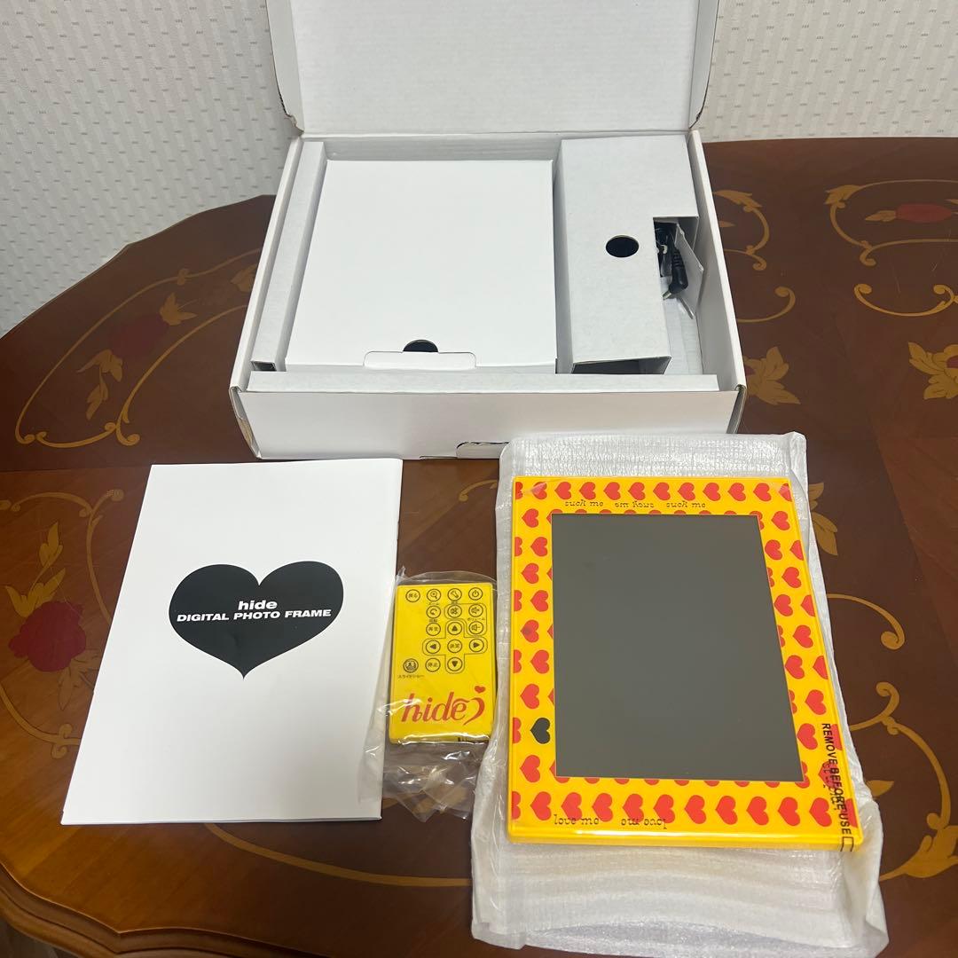 1000台限定☆ hide デジタルフォトフレーム