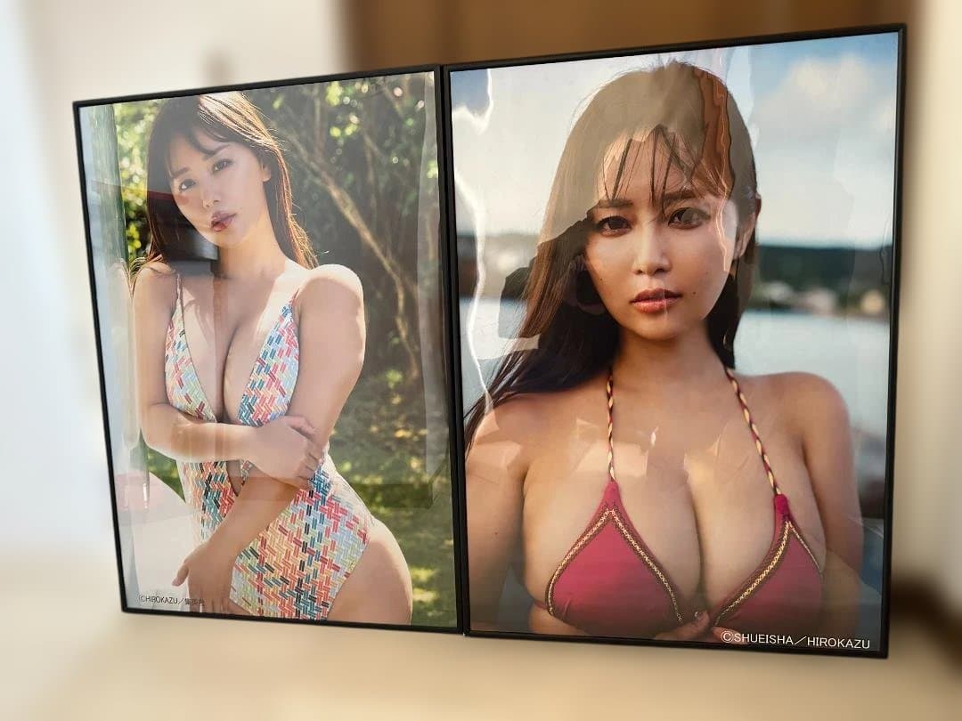 か*め様 美品 井口裕香 週プレ オンラインサイン会限定 B2ポスター2種セット