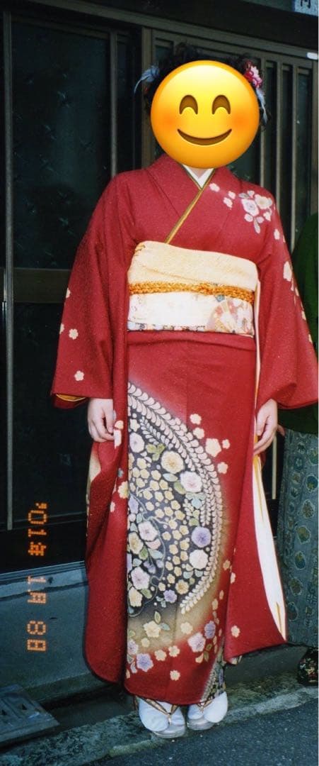 辻が花 振袖 長襦袢以外フルセット