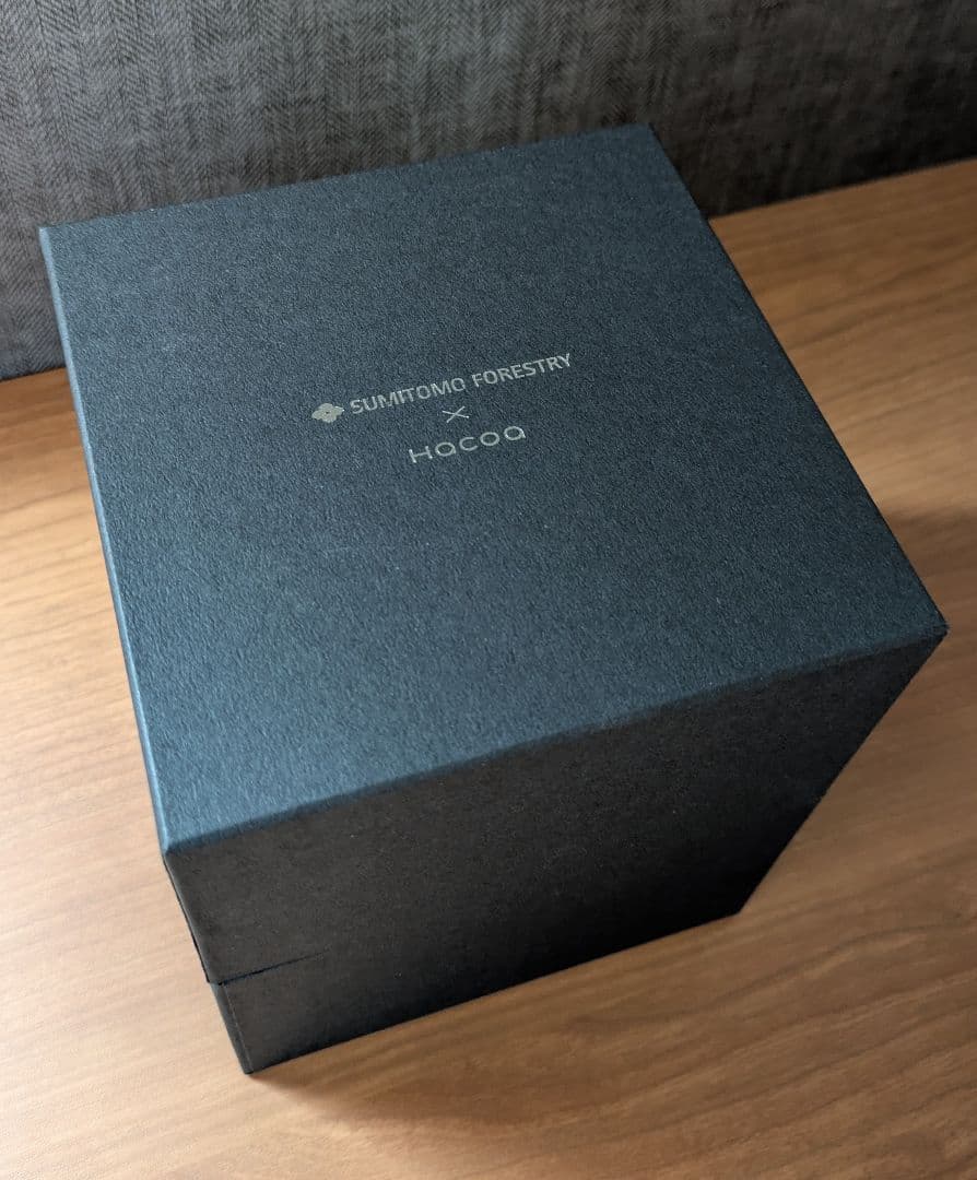 値下げしました…¥9900⇒¥9500 住友林業×hacoa ひのきの球体置時計