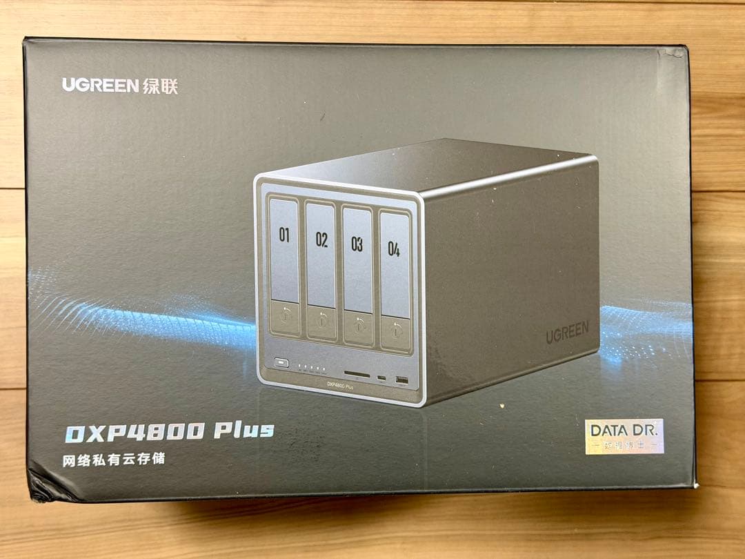 [新品未開封]UGREEN DXP4800 Plus NAS