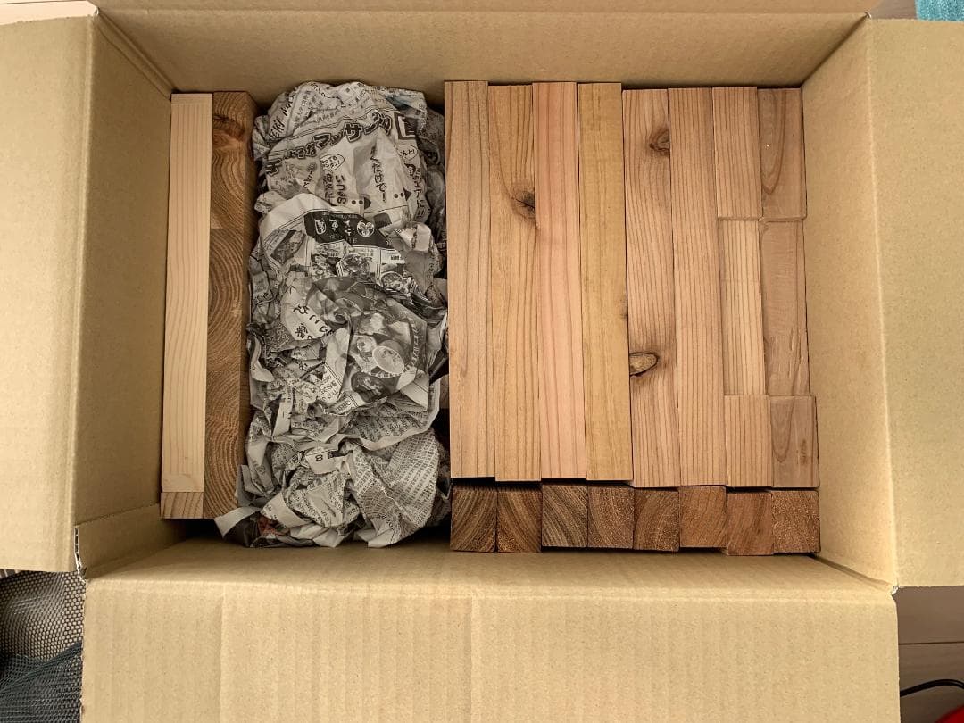 日本ミツバチ重箱式巣箱３段 × ２セット【組み立てキット】送料込