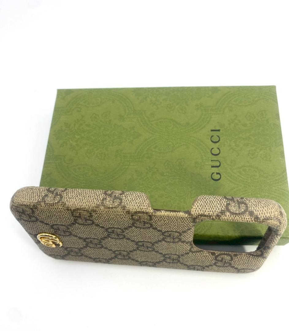 GUCCI オフィディア GGマーモント iPhone15Pro ケース