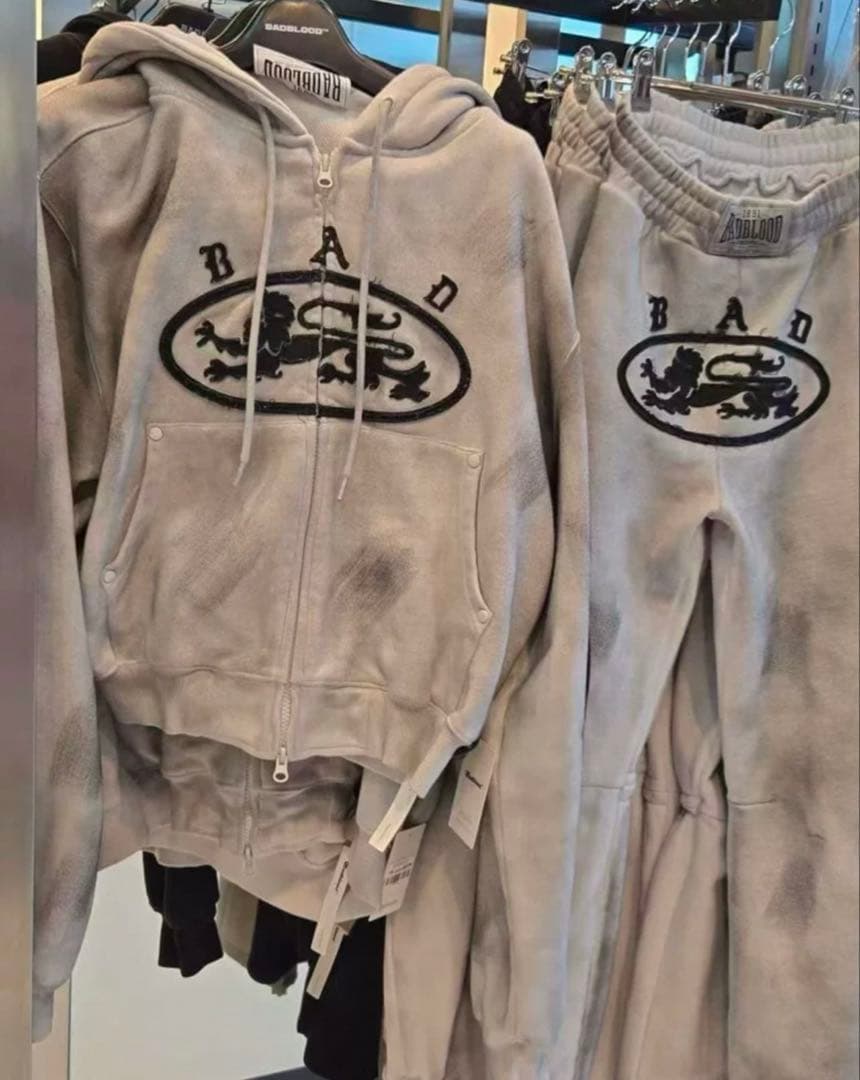 ストリート系 BADBLOOD セットアップ US UK DRILL 韓国