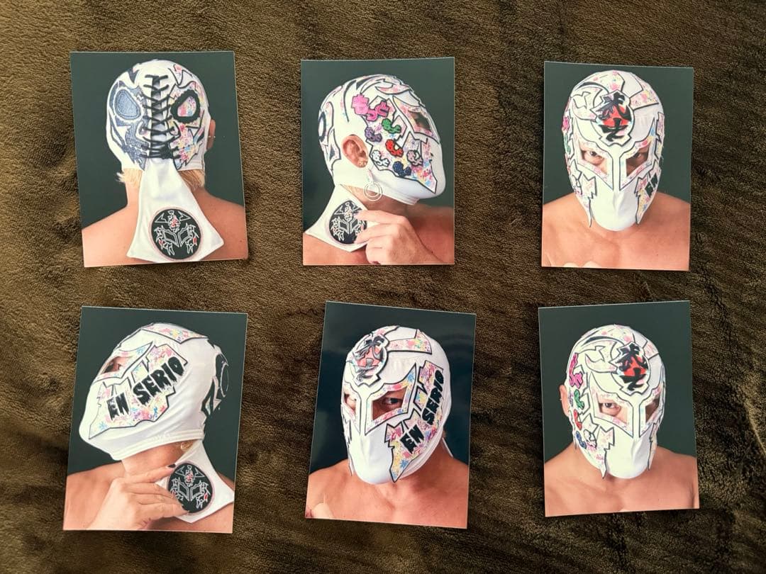 【おまけ付】新日本プロレス LIJ BUSHI 選手 着用マスク 高橋ヒロム