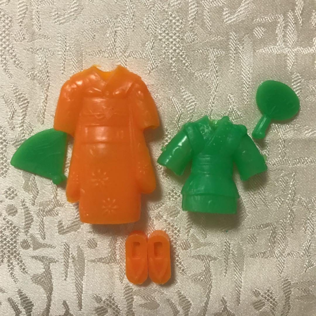 グリコおまけ　昭和　レトロ　パピーちゃん(ふりそで　はっぴ)