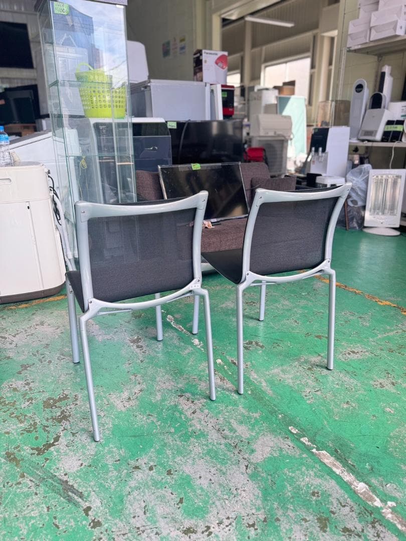 Alias メッシュチェア ブラック 2脚　49