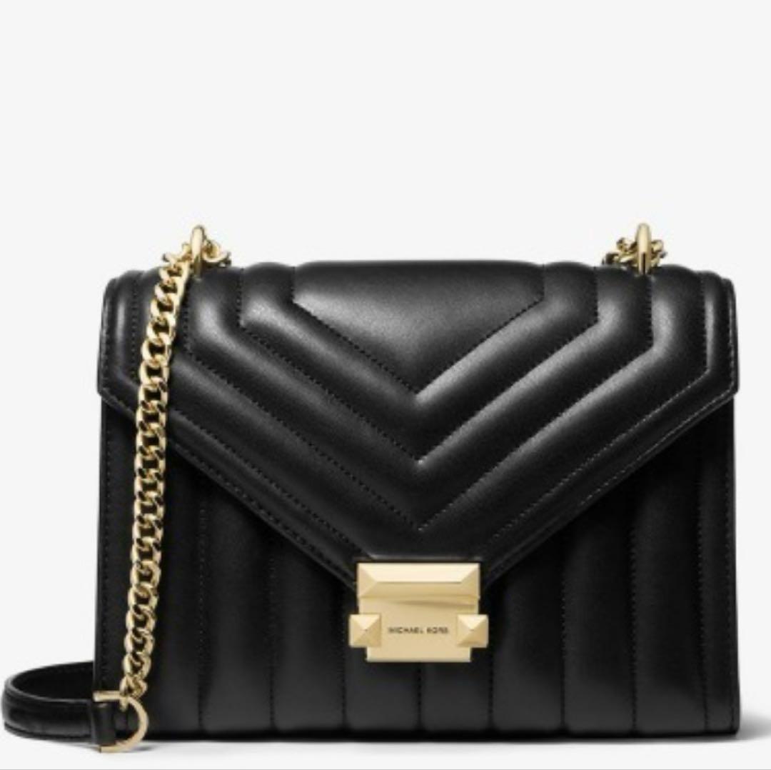 完売商品！MICHAEL KORS キルティングレザーショルダーバッグ