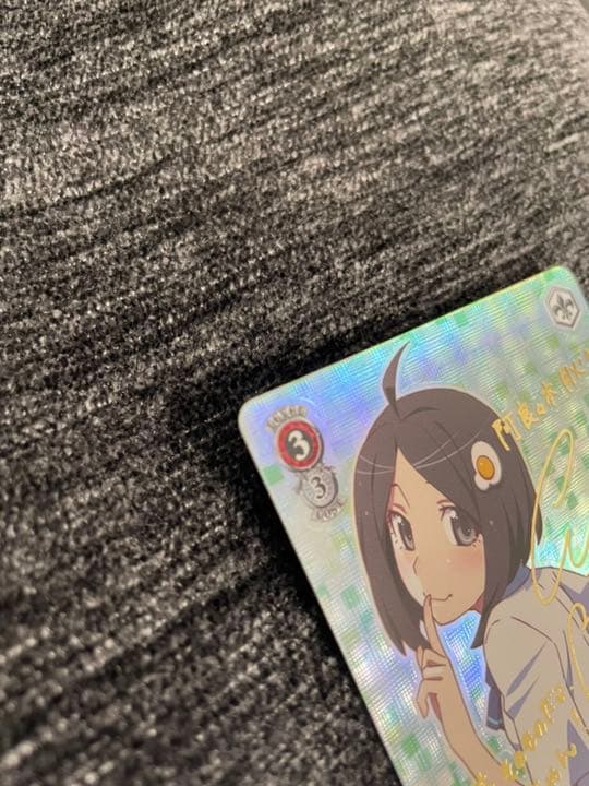 阿良々木月火　SP サイン　カード