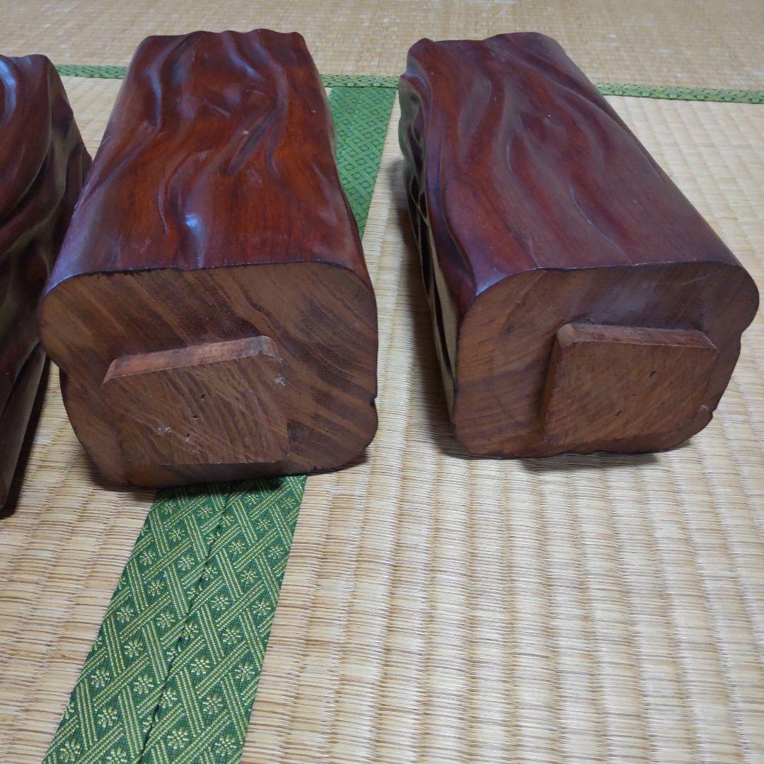 花梨またはブビンガ無垢　一枚板　座卓